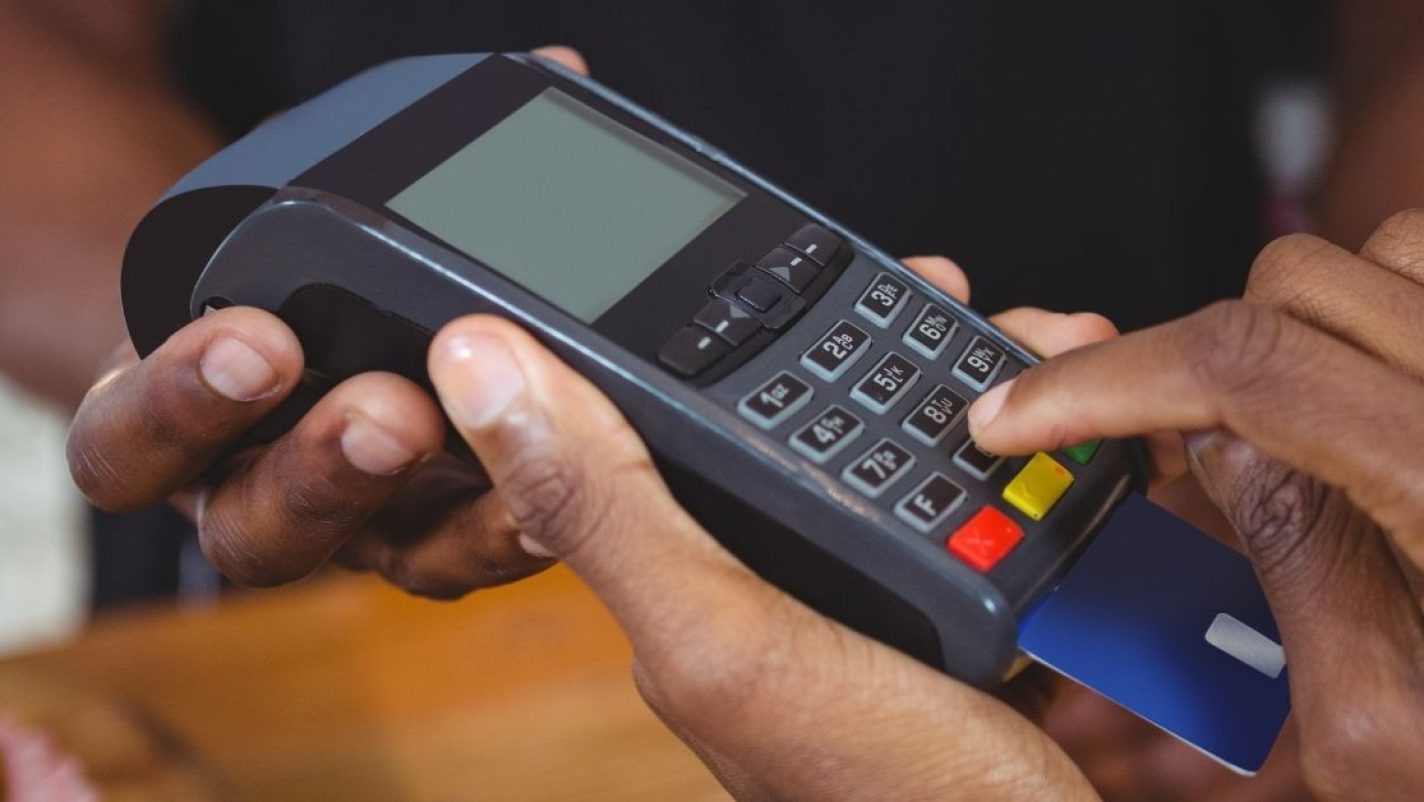The legacy point-of-sale terminal at the centre of the research.